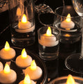 Floating Flameless Tea Lights – Set of 12