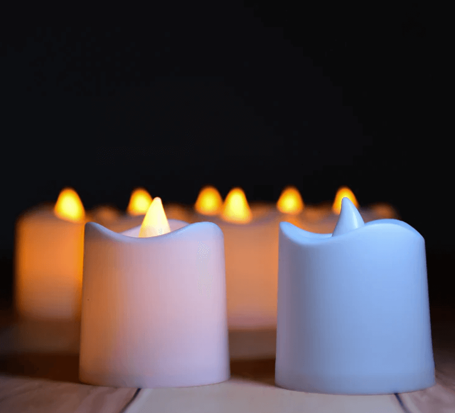 Festive Welcome Set – Dry Fruit Box & 24 LED Tea Lights