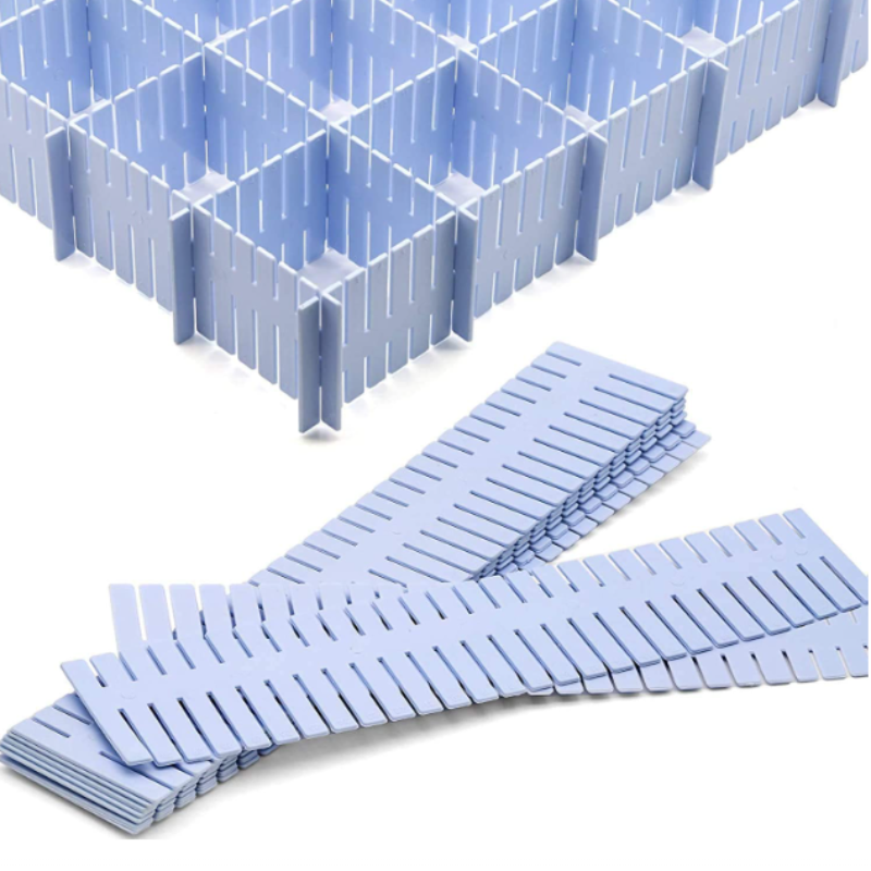 Adjustable Drawer Organiser Dividers – 18 Pieces