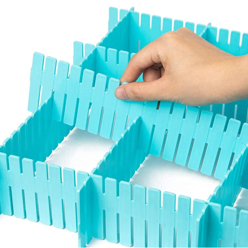 Adjustable Drawer Organiser Dividers – 18 Pieces