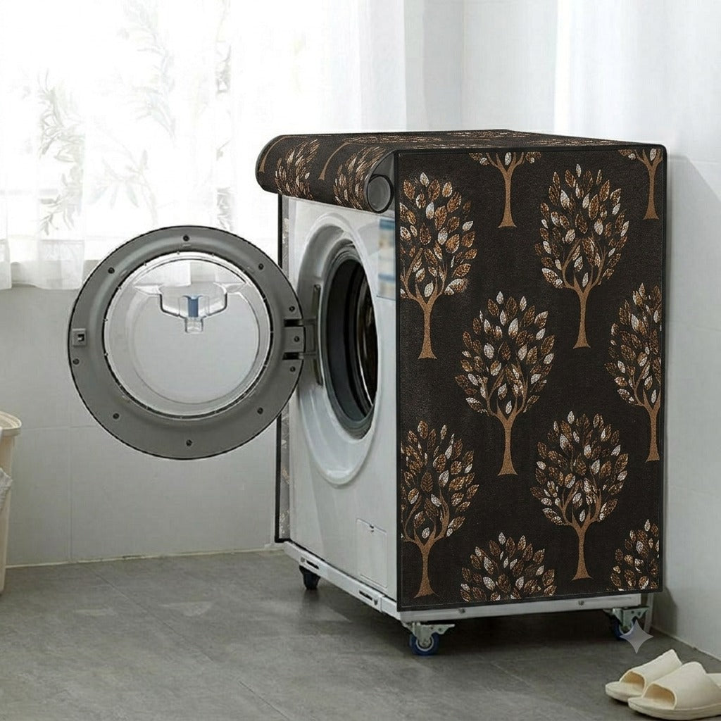 Front Load Washing Machine Cover with Zip