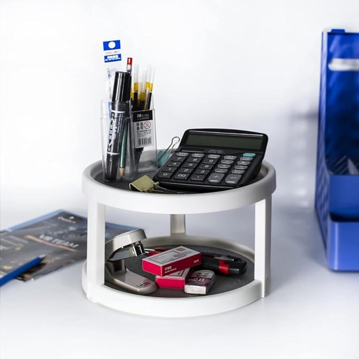 2-Tier Rotating Spice Rack