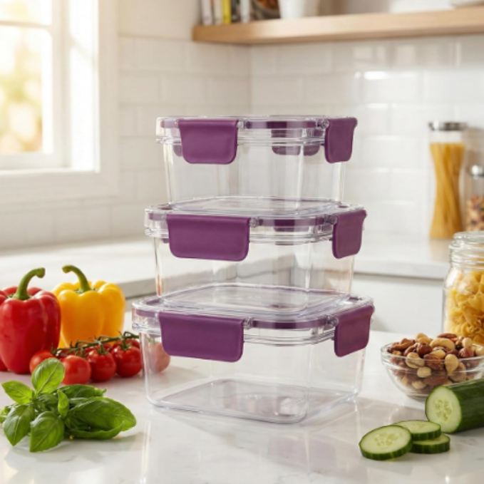 Feel Fresh Airtight Container Set (3 pcs)