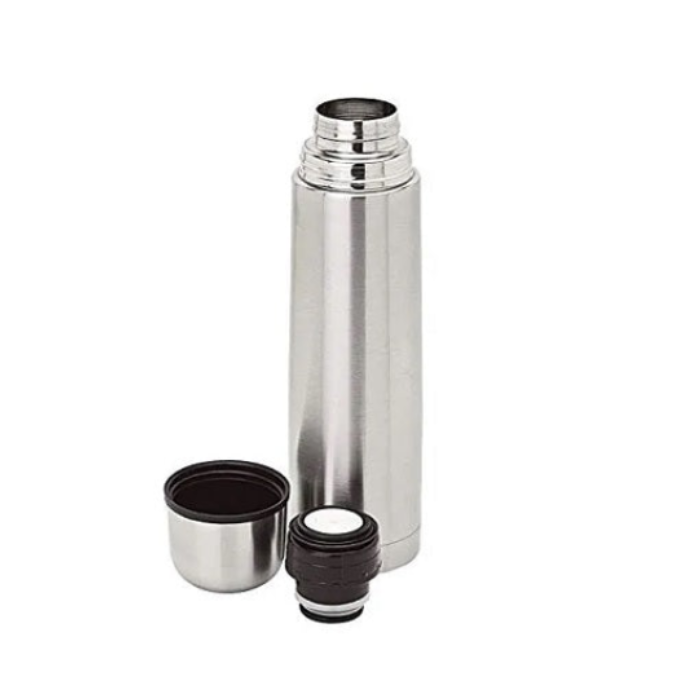 HomeJoy 1 Litre Insulated Steel Flask with Pouch
