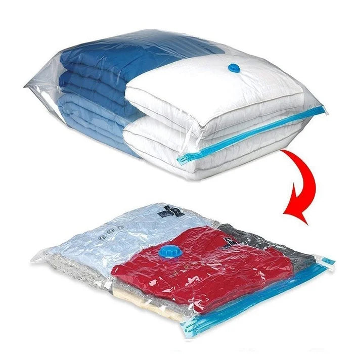 Vacuum Storage Bags – Set of 5 with Hand Pump