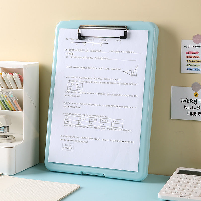 A4 Document File Box with Snap Lock