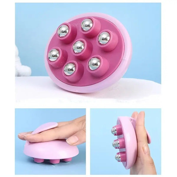 Foot & Back Care Set – Foot Scrubber & 7-Bead Roller
