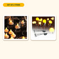 Everything in the Diwali Glow Combo – Floating Tea Lights & Solar Garden Lights