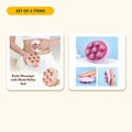 Everything in the Relax & Massage Set – Metal Roller Massager & 7-Bead Roller